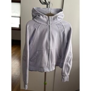 Lululemon Scuba Oversized Full Zip Hoodie / Size M/L / Lavender Mist